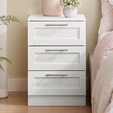 Morana 3 Drawer Bedside Table