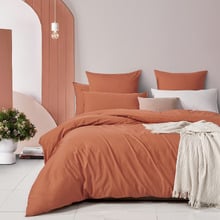 Ava Vintage Washed Cotton Standard Pillowcases (Set of 2)