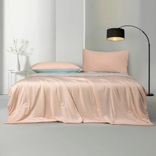 Orange & Blue Ice Cooling Reversible Summer Comforter
