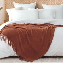 Fassett Knitted Throw