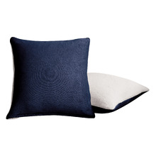 Berryl Teddy Sherpa Velvet European Pillowcases (Set of 2)