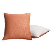 Berryl Teddy Sherpa Velvet European Pillowcases (Set of 2)