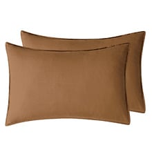 Ava Vintage Washed Cotton Standard Pillowcases (Set of 2)
