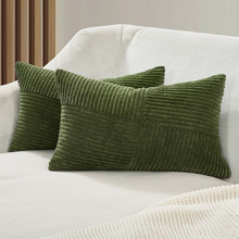 Anya Corduroy Velvet Cushion Covers (Set of 2)