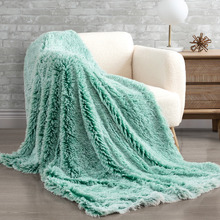Emerald Elija Faux Fur Reversible Throw