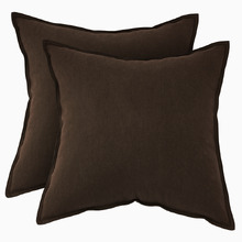 Selah Cotton & Linen European Pillowcases (Set of 2)