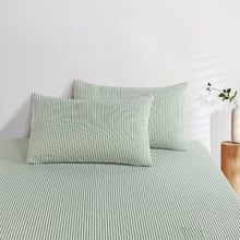 Eliora Yarn-Dyed Washed Microfibre Standard Pillowcases (Set of 2)