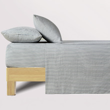 Eliora Yarn-Dyed Washed Microfibre Sheet Set