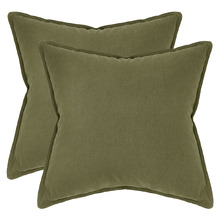Selah Cotton & Linen European Pillowcases (Set of 2)