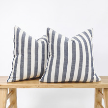 Brianna Square Linen & Cotton Cushion Covers (Set of 2)