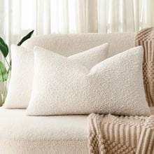 Berryl Rectangular Boucle Cushion Covers (Set of 2)