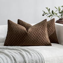 Sonia Rectangular Chenille Cushion Covers (Set of 2)