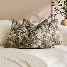 Lilymae Rectangular Chenille Cushion Covers (Set of 2)