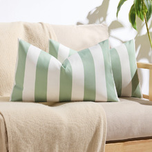 Stripe Cymon Rectangular Outdoor Cushion Covers (Set of 2)