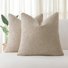 Berryl Boucle European Pillowcases (Set of 2)