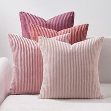 4 Piece Brea Corduroy Velvet Cushion Cover Set