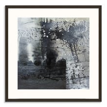Snow Storm Abstract Wall Art