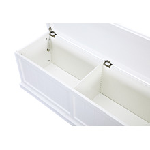 Hamptons Cushioned Storage Bench