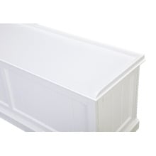 Hamptons Cushioned Storage Bench