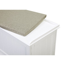 Hamptons Cushioned Storage Bench