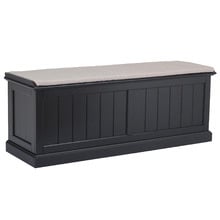 Hamptons Cushioned Storage Bench
