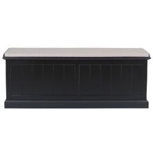 Hamptons Cushioned Storage Bench