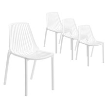 Slouch UV-Stabilised Outdoor Dining Chairs (Set of 4)