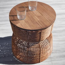 Bel Poly-Rattan Al Fresco Side Table
