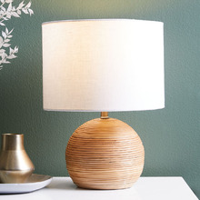 34cm Rio Wicker Table Lamp