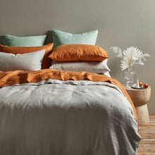 Pure French Flax Linen European Pillowcases (Set of 2)