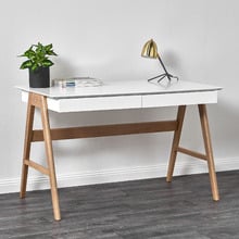 White Torsby Office Writing Desk