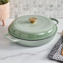 3.5L Cast Iron French Pan
