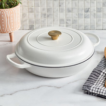 3.5L Cast Iron French Pan