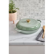3.5L Cast Iron French Pan