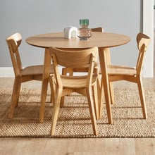 4 Seater Larsen Round Dining Set