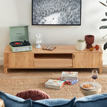 Natural Eve Solid Timber Entertainment Unit