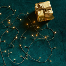 500 Warm White Solar Powered LED Fairy Lights