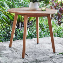Verona Eucalyptus Wood Outdoor Bistro Table
