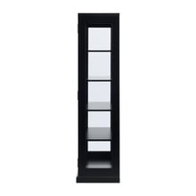 Black Bradford Glass Display Cabinet