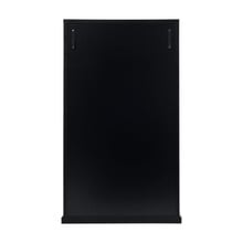 Black Bradford Glass Display Cabinet