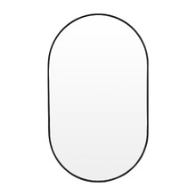 Tate Oval Metal Framed Wall Mirror