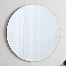 Tate 600mm Round Frameless Wall Mirror