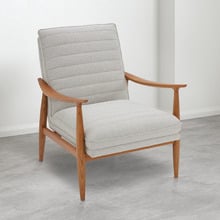 Stone Aldric Armchair & Ottoman Set