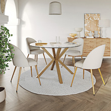 4 Seater Charlie Dining Table & Chair Set