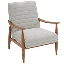 Stone Aldric Armchair & Ottoman Set