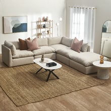 Martine Upholstered Ottoman