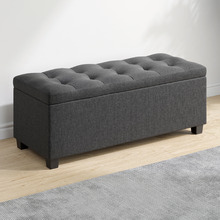 Emily Upholstered 100cm Storage Ottoman