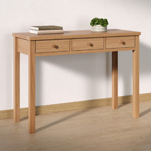 Lorne Oak Console Dressing Table