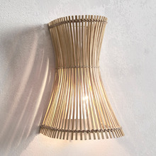 Paloma Rattan Wall Sconce