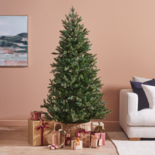 Grand Aspen Fir Pre-Lit Christmas Tree